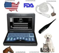 Veterinary Ultrasound Scanner VET Laptop Machine Rectal+Micro-Convex Probe NEW
