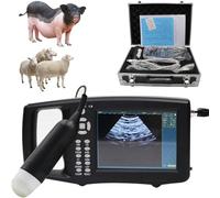 Veterinary Ultrasound Scanner with 3.5MHz Probe, Lightweight Design, 5.6 Inch LCD Screen for Pregnancy and General Ultrasound Applications