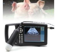 Veterinary Ultrasound Scanner with Probe for Farm Animal Pregnancy Detection