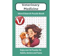 Veterinary Word Search Puzzle Book: Word Search with easy to read print about veterinary, veterinarians, animals, medicine and more| 6x9 inches, 110 ... relaxation (Career Quest Word Search Series)