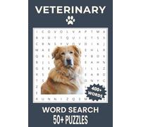 Veterinary Word Search Puzzle Book: Word Searches with Easy to Read Print about Veterinary, Vet Tech, Veterinary Anatomy and More | 6x9 inches, 110 ... for Vacations, Holidays and Free Times.