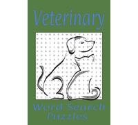 Veterinary Word Search Puzzles: Word search with easy to read print about veterinary science, medicine and more | vet tech and students | animal lovers | 6x9 inches