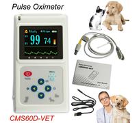 Veterinay Pulse Oximeter CMS60D-VET SpO2 Oxygen Saturation Pulse Rate Software