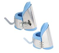 VETESHENM Anti Gravity Hanging Boots, Upside Down Training Shoes for Spine Decompression, Fitness Boots with Stainless Steel Hooks and Safety Lock, EVA Cushioned Ankle Support for Gym and Ho