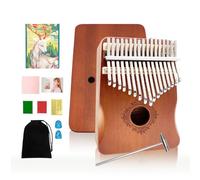 Vetimobato Kalimba Thumb Piano 17 Keys, Finger Piano Musical Instruments, Vetimobato Music Gifts Adult Beginners Hand Pianos