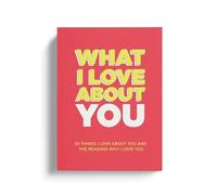 Vetin What I Love About You Book, 30 Things Fill-in-the-Blank Journal