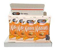 VETIQ Carrot Nibblots for Small Animals, Tasty Treats Made with Added
