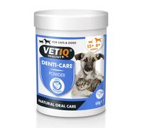VetIQ Denti-Care Powder for Cats and Dogs - 60g Tub