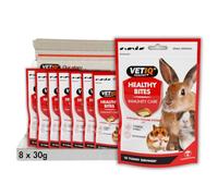 VETIQ Healthy Bites Immunity Care Treats For Small Animals With Echinacea to Help Support the Immune System & Prebiotic Fibre to Support a Healthy Digestion, 30 g (Pack of 8)