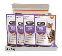 VETIQ Healthy Bites Serene Calming Cat & Kitten Treats (84 Servings) | Naturally Calms with Chamomile & Lemon Balm. Relaxing Ginger Oil. Stress-Reducing Magnesium. High Protein