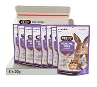 VETIQ Healthy Bites Serene Calming Treats For Small Animals, With Chamomile & Lemon Balm to Help Ease Stress & Anxiety & Ginger Oil to Support Relaxation, 30 g