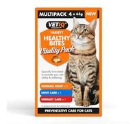 VETIQ Healthy Bites Vitality Variety Cat & Kitten Treats (84 Servings)
