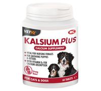 VetIQ Kalsium Plus for Dogs - 60 Tablets