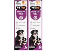 VETIQ Nutri-Vit Plus Vitamin Supplement Paste For Dogs & Puppies, Helps to Provide Extra Energy & Nutrition For Poor Eaters And Support When Off Their Food, 100 g (Pack of 2)