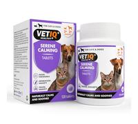 VetIQ Serene for Dogs and Cats - Calm Tablets (1-20kg) - Pack of 120