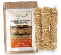 Vetiver Root - Khamaré - Gongoli (100g) - 20 Vetiver Stems for Infusion - 100% Natural