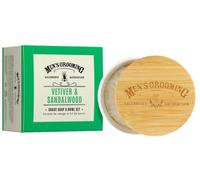 Vetiver & Sandalwood Shaving Soap Ceramic Bowl - The Scottish Fine Soaps Company