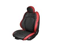 VETJMUA Auto Seat Covers For Mini For Cooper R50 R53 R52 2001 2002 2003 2004 2005 2006 2007 2008 Car Seat Cover Protector Cushion Pad(Black orange,Rear seats)