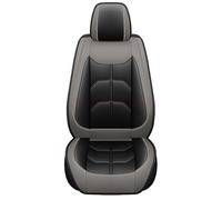 VETJMUA Car Seat Covers For MAZDA All Models 3 CX-5 2 5 6 CX-3 CX-4 CX-7 CX-9 RX-8 CX-30 1 PIECE PU Leather Universal Car Seat Cover Seat Cover(Black Gray 1 Seat)