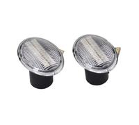 VETJMUA Dynamic Turn Signal Light For FIAT 500 500C 500L Side Marker Light Lamp For Abarth 500 595 695 Dynamic Amber LED Flashing Turn Signal Light Turn Signal Light(18LED Crystal)