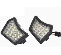 VETJMUA Dynamic Turn Signal Light For Jaguar XJ XF XK For XKR XE 2PIECE LED Front Under Mirror Lamp Puddle Light Turn Signal Light