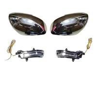VETJMUA Dynamic Turn Signal Light For Suzuki For Swift 2018 2019 2020 Dynamic LED Turn Signal Light Side Wing Rearview Mirror Cover Lamp Turn Signal Light(Lamp Chrome Cover)