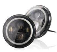 VETJMUA Front Headlight For Land For Rover 90/110 For Defender 1990-2016 Car LED Lights Kit Front Rear Signal Indicator Lamp Stop Fog Reversing Light Car Head light(CHeadlight only)