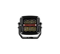 VETJMUA Headlamp Assembly 60W Driving Led Work Light Dual Color 6000K DRL Spotlight Fog Lights ATV Scooter For Truck Car SUV Tractor Headlight Assembly(1PCS Black 60W)