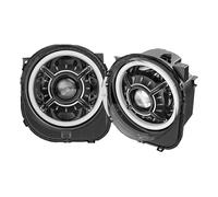 VETJMUA Headlamp Assembly For Jeep For Renegade 2015-2021 Modified Led White DRL Halo Front Lights Assembly Car Led Headlights Headlight Assembly
