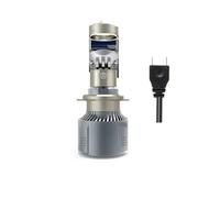 VETJMUA Headlamp Assembly H7 H4 Canbus Car Headlight For Mini Lens LED Projector Bulb 80000LM 6000K Auto Motorcycle For Mini Lens 12V 24V Headlight Assembly(H4/9003/HB2 Hi/Lo)
