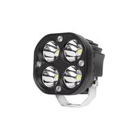 VETJMUA Headlamp Assembly Motorcycle Led Work Light 12V 24V For Car Yellow Fog Lamp 4x4 Off Road Tractors Driving White Square Off-road Use Headlight Assembly(1PC 954H-White)
