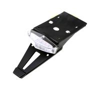 VETJMUA Tail Brake Light Universal 12V LED Tail Light Rear FOR Fender Stop Brake Lights License Plate Light Bracket Holder For Dirt Bike Motorbike Motorcycle Tail light(Transparent)