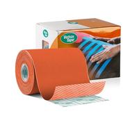 VetkinTape® Veterinary Kinesiology Tape Orange | kinesiology Tape For Horses & Dogs | Equine & Canine Kinesiotape | Latex Free and TÜV Quality Mark Certified Ktape | 10cm-5m | Pack of 1 Roll