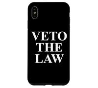 Veto the Law Anti Fascism Resist Protest No Kings in America Case for iPhone XS Max