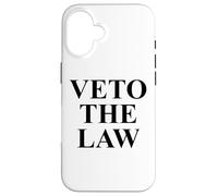 Veto the Law No Kings in America Anti Fascism Resist Protest Case for iPhone 16
