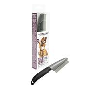 Vetocanis Flea Comb for Dogs, Fine Tooth Grooming Comb in Stainless Steel.