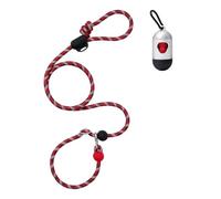 VETRESKA Hands-Free Dog Lead, 8FT Adjustable Rope Lead with Bag Dispenser | Crossbody Waist-Worn Design for Medium & Large Dogs, No Pull Training Lead, Includes Poo Bag Holder, Circuit