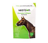 Vetrition Everyday Collagen Powder for Horses, Bioactive Equine Collagen Peptide Powder, Vet Approved Horse Advanced Joint Supplement for Mobility, Skin & Muscle, For All Breeds and Ages (750g)