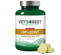 Vet's Best Advanced Hip & Joint Dog Supplements | Formulated with Glucosamine and Chondroitin to Support Dog Joint and Cartilage Health | 60 Chewable Tablets