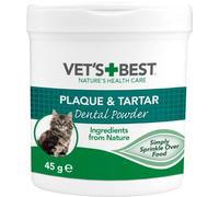 Vet's Best Advanced Natural Dental Powder for Cats 45g