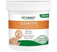 Vets Best Dog Eye Cleaning Pads 100 Pad Display Unit Removes Tear Stains