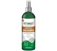 Vet's Best Anti-Flea Spray Shampoo - Dog Flea and Tick Treatment - Plant-Based Formula - Certified Natural Oils - 16 oz