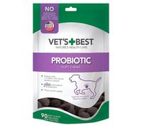 Vet's Best Probiotic Soft Chews Dog Supplement - Supports Dog Digestive Health - Promotes a Healthy Gut - 30 day supply