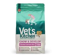 Vet's Kitchen Dry Dog Food Puppy Chicken & Brown Rice Grow & Develop 7.5kg