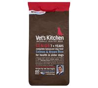 Vet's Kitchen - Senior Dog 7+ Years - Complete Dry Dog Food - Protect and Care Salmon and Brown Rice - Advanced Nutrition - 7.5kg