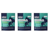 VetSet PolDress Horse Hoof Poultice (3-Pack) | Vet-Approved Hoof & Wound Dressing for Horses | Treats Abscess, Swelling, Infection | Hot, Cold, or Dry Use | 15cm x 14cm Pads