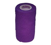 VetSet Wraptec Cohesive Bandage 100mm Purple - Purple, Regular