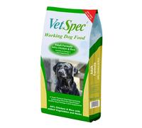 VetSpec Complete Dog Food Working Dog Chicken Formula - Size: 15kg