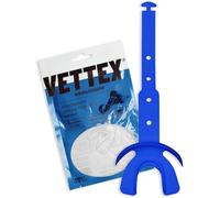 Vettex Double Mouthguard with Lip Protection, Royal Blue