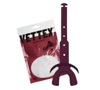Vettex Doubleguard Mouthguard with Lip Protection - Adult, Maroon (AC25-M)